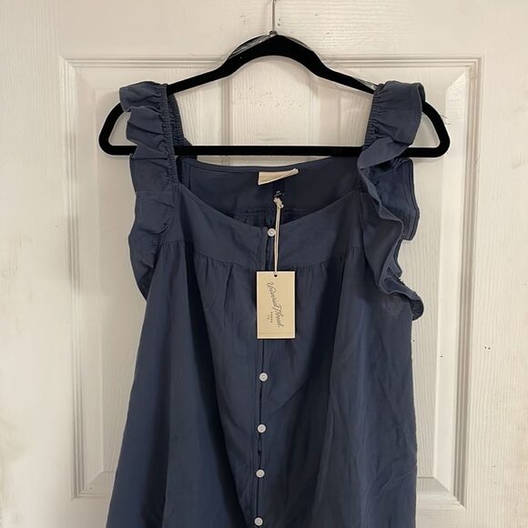 Sleeveless cotton summer dress - Picture 2 of 8